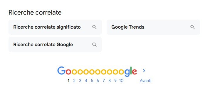 ricerca correlata gebseo